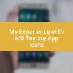 My Experience with A/B Testing App Icons